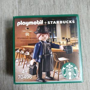 Collectible Starbucks Korea Playmobil Figure 70496